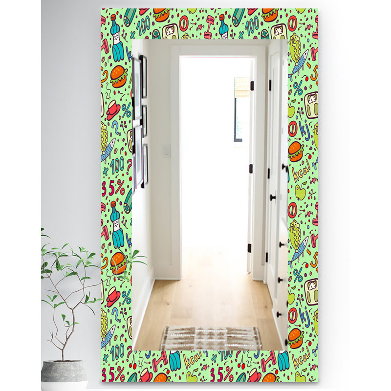 Miroir de salle de bain/meuble-lavabo de nourriture, H 39,4 po x l 29,5 po
