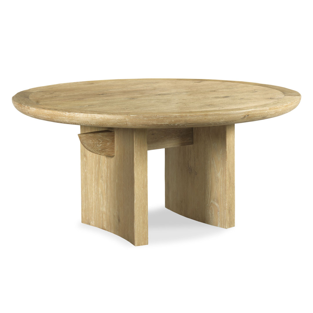 Lauren Liess Oak Round Solid Wood Dining Table Woodbridge Furniture