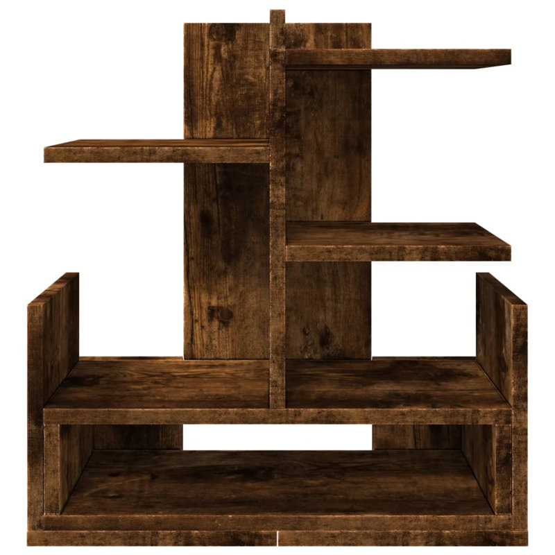 Manufactured Wood Desk Organizer, Smoked Oak