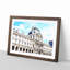 Winter Palace in St. Petersburg Russia - Picture Frame Painting Print-56739259-56739262