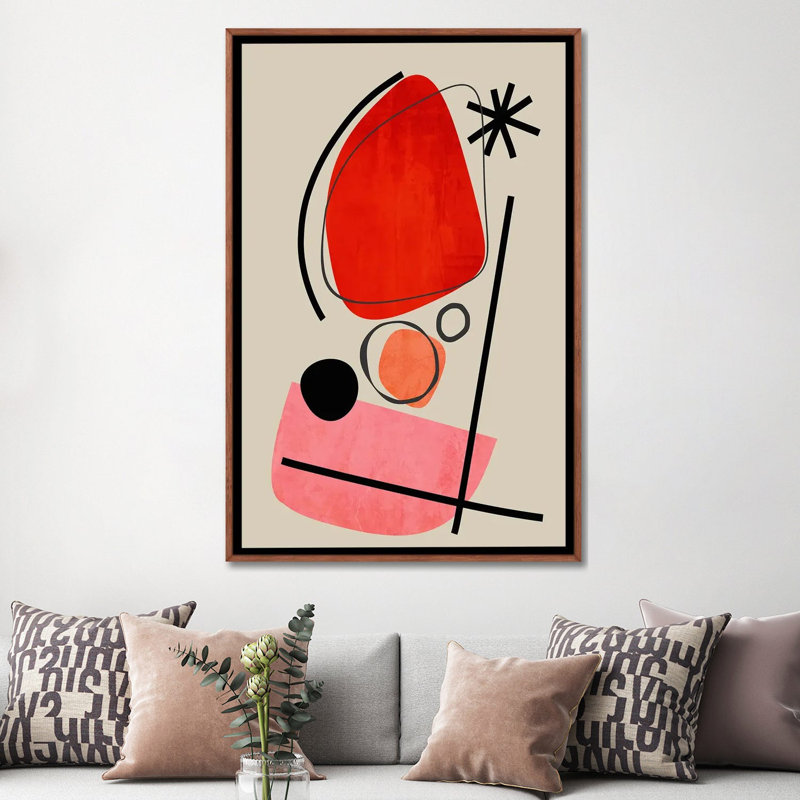 Minimal Concept XXI - reproduction d'art murale - toile encadrée, H 60 po x l 40 po, Reproduction encadrée sans passe-partout
