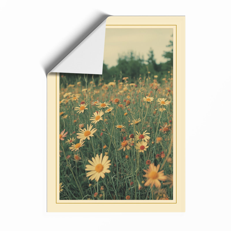 Golden Meadow Botanical - Print, Unframed, A1 - 84.1 x 59.4 cm