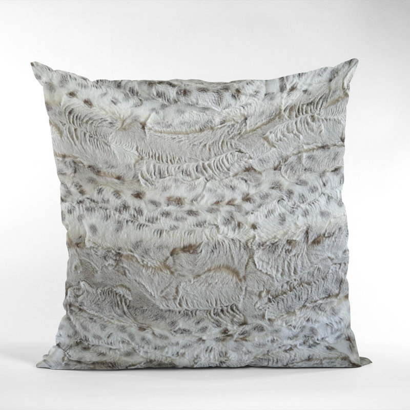 Animal Print Reversible Throw Pillow, 20" x 36"