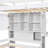Loft Bed With Built-In Desk And Staircase-1245153481