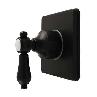 Kingston Brass Heirloom Single-Handle Wall Mount Six-Way Diverter Valve with Trim Kit