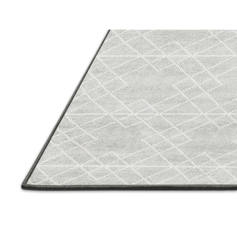 Tapis beige/gris contemporain, Rectangle 8 pi x 12 pi