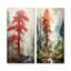 «Forest Redwood Tree Charm», ensemble de 2 reproductions d'art mural-748264290-748264319