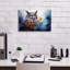 «Epic Graffiti», «Wild Life Of Predators In Watercolor 2» par Momart, art mural sur toile-106173573