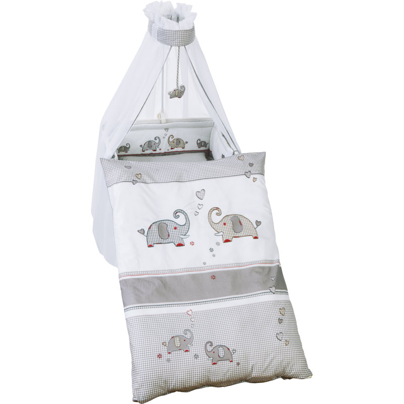Jumbotwins 4 - Piece Cot Bedding Set