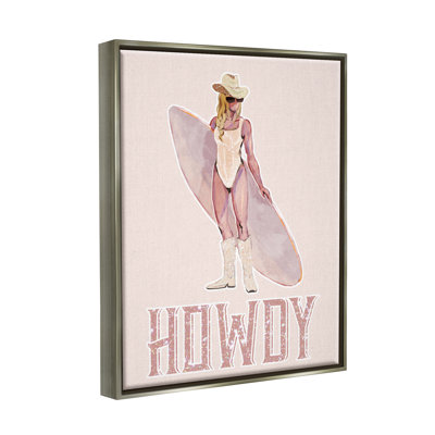 " Howdy Coastal Cowgirl " by Ziwei Li