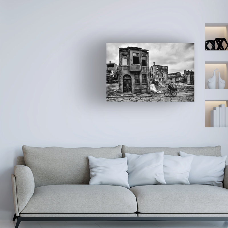 Œuvre sur toile bologmat bolognaise, H 22 po x l 32 po