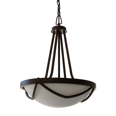Luminaire suspendu 1 lampe à simple cuve Eufaula