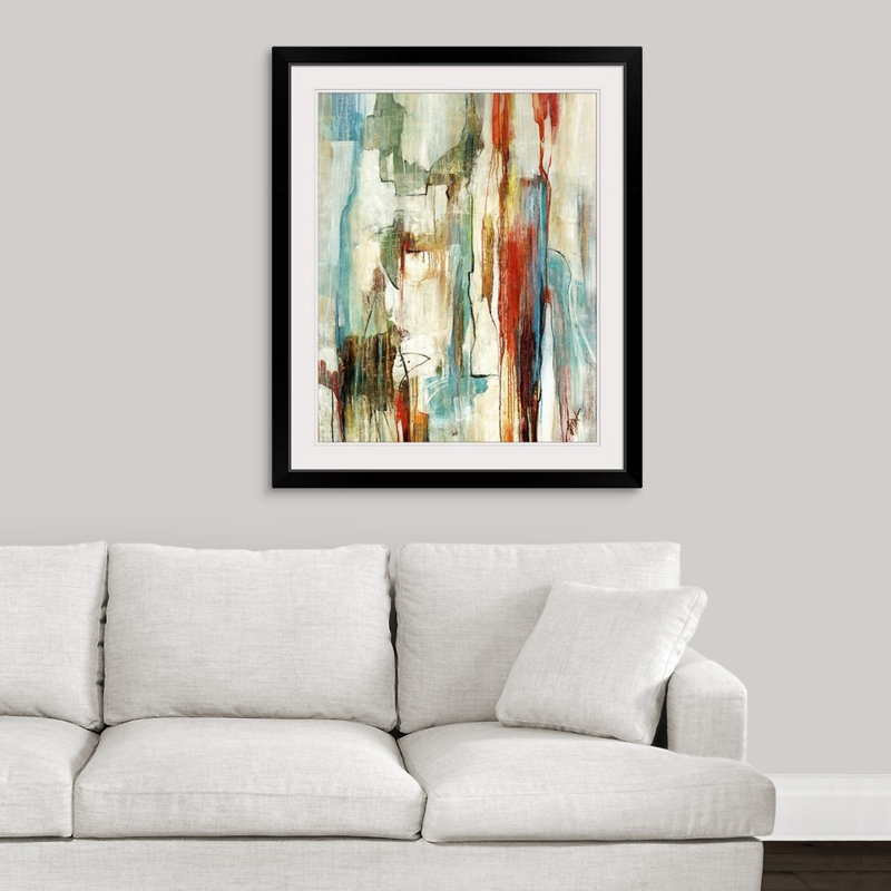 « fragments ii », reproduction, Cadre noir, H 38 po x l 32 po x P 1 po