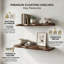 2 Piece Floating Shelf