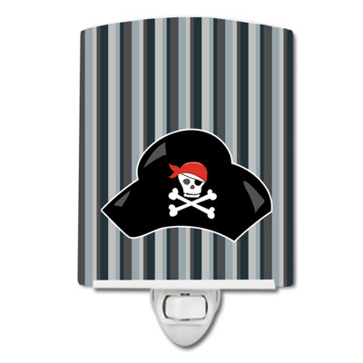 Pirate Hat Ceramic Night Light