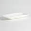 Faux Timber Rectangular Bowl-Matte White
