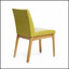 Chaise de salle à manger confortable en tissu avec coussin épais et structure en bois stable pour une assise élégante-254535790-254535784