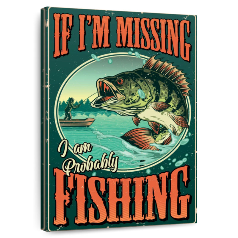 Senne Bass Fishing, H 48 po x l 32 po