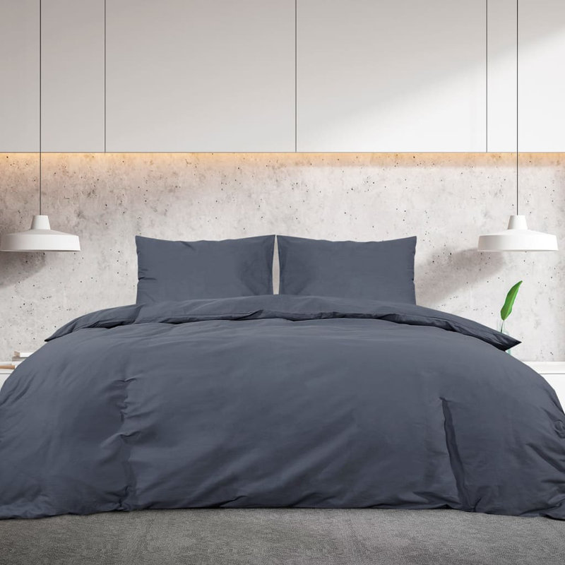 Laiyanna Bedding, Grey, 140 x 200 cm