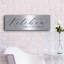 «Kitchen - Take It or Let It» par Lori Deiter, art mural en métal, 36 po x 12 po