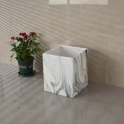 Ensemble d'accessoires de salle de bain en résine 7 pièces