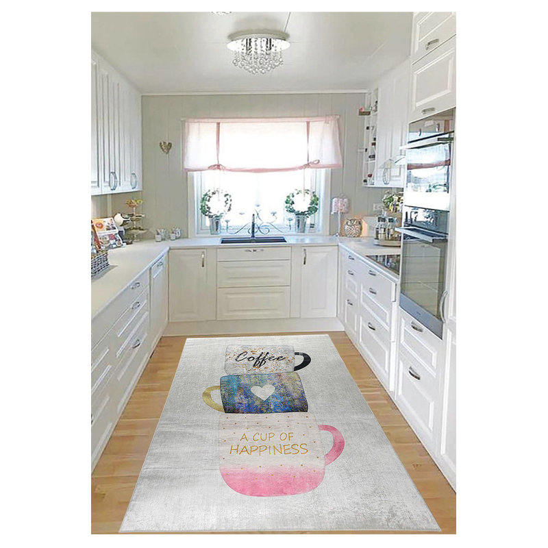 Tapis en polyester de qualité supérieure, 47,2 po x 70,9 po | 100% tissé à la machine, 700 g / m², hauteur de poils de 0,3 pouce | Base à pois durable, facile à nettoyer avec aspirateur et détachant | Idéal pour le salon, la chambre à coucher et les espaces repas