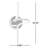 Alaynie LED Wallchiere