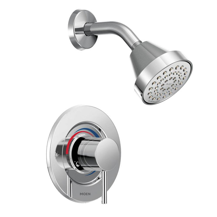 Align Posi-Temp Shower Faucet Trim with Lever Handle