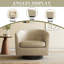 72Cm Wide Swivel Barrel Chair-1614842754