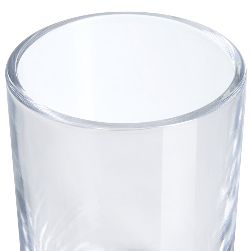 Clear Glass Bathroom Tumbler for Essentials
