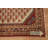 Vegetable Dye Geometric Wool Rug 4x5