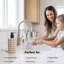 Ensemble d'accessoires de salle de bain texturé à bulles 2 pièces, distributeur de savon en résine et porte-brosse à dents pour salle de bain, chambre d'invité, appartement et dortoir Better Sand Nova Collection-129480800