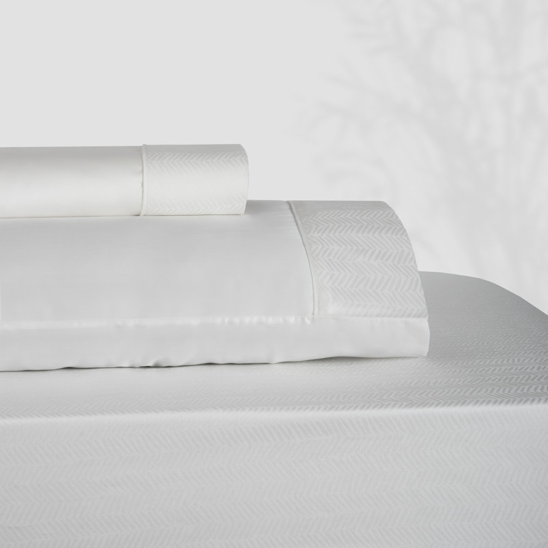 Olivia 100% Tencel Sheet Set, pearl, King