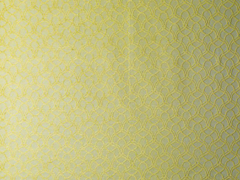 Alhambra Fabric, Blue/Yellow