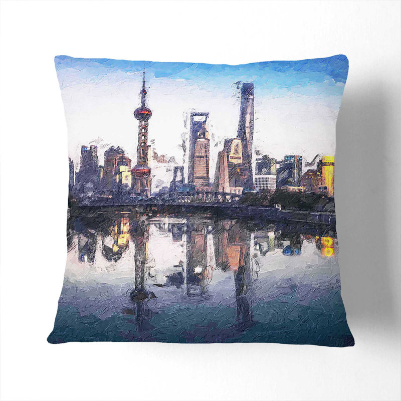 Square Cushion, 40cm H x 40cm W x 15cm D