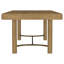Benson Sand Wash 5-Piece Extension Leaf Dining Table Set-1901105521