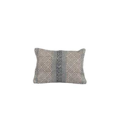 Housse de coussin rectangulaire en coton Ehsa