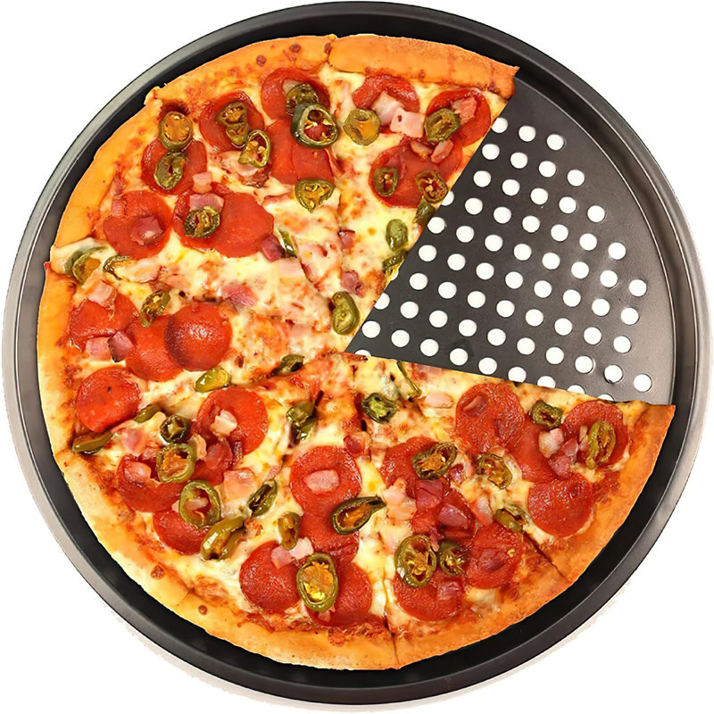 Black Steel Baking Pan