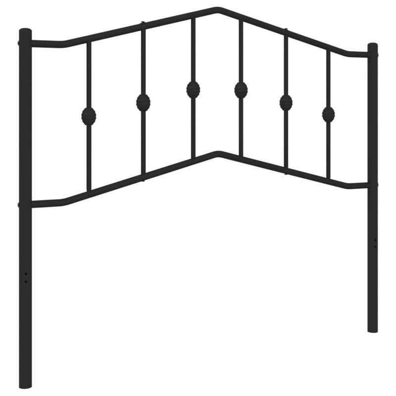 Bayhills Headboard, 98cm H x 112cm W x 4cm D, Black