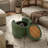 Buckler Round Storage Ottoman-179940570