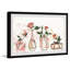 Roses And Vase - Single Picture Frame Painting-99193567