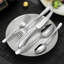 Ensemble de couverts 40 pièces pour 8 avec couteaux à steak dentelés, ensemble de couverts en acier inoxydable 18/10, argenterie polie miroir lavable au lave-vaisselle pour un repas moderne-1164631843