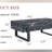 Minimalist MDF Marble-Patterned Coffee Table.Marble Pattern Sticker-147453503