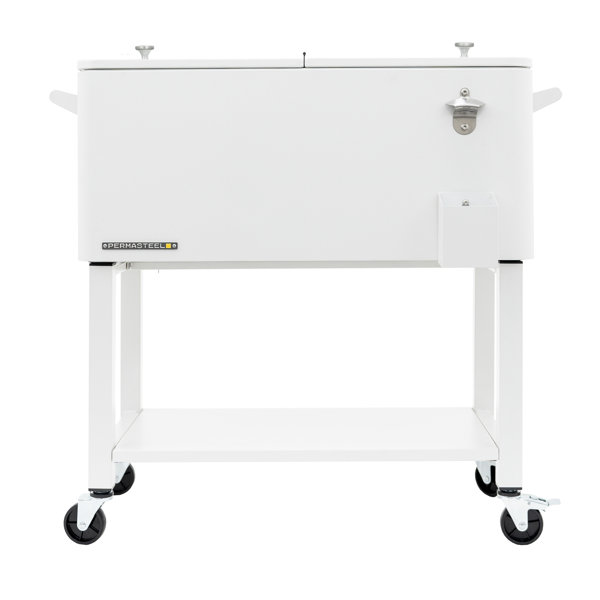 Permasteel 80-Qt Outdoor Patio Cooler with Removable Basin