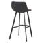Fulcher Upholstered Counter Stool with Metal Frame-26000977