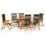 Garden Dining Set Folding Manual 7 Pcs-29148526