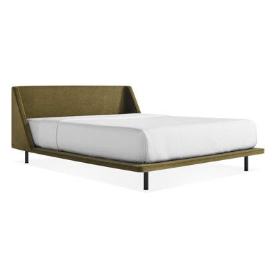 Lit grand Nook - velours mousse