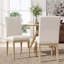 Abigael 50cm H Linen Upholstered Upholstered Back Side Chair-1115017458