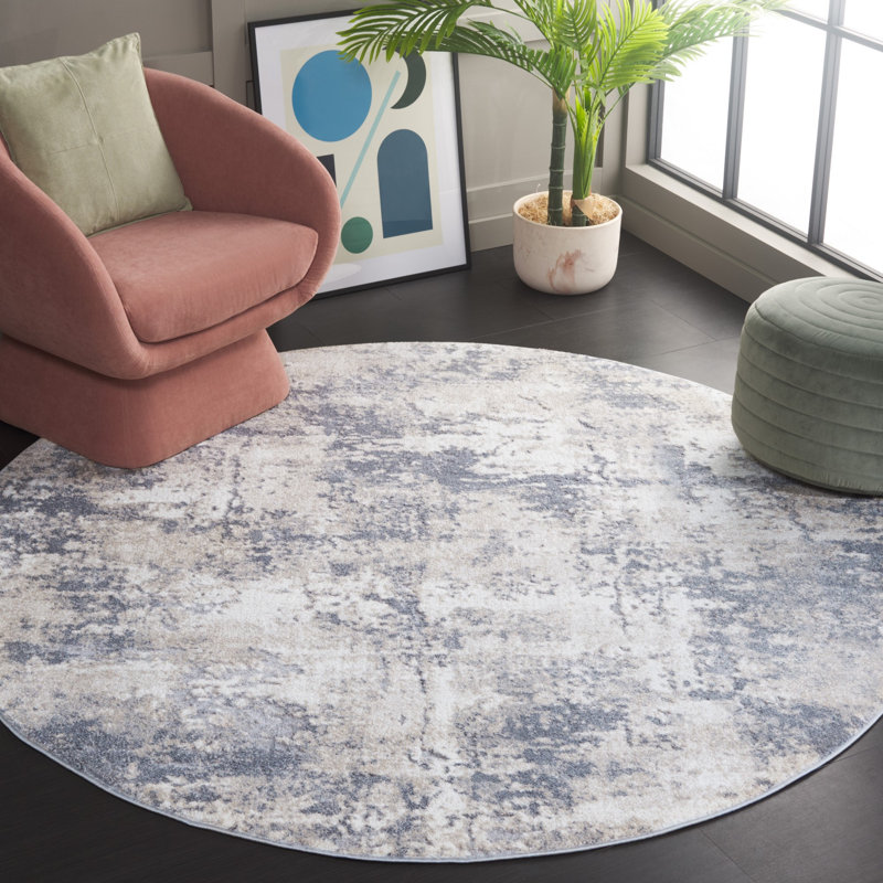 Hanka Performance Rug, Round 6'7"