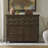 Arianni 10 Drawer 58" Wide Dresser - Saddle Brown